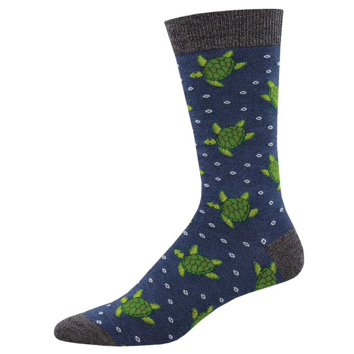 Men's Bamboo Turtle Tales Socks