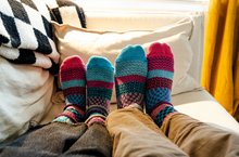 Solmate Periwinkle Crew Socks