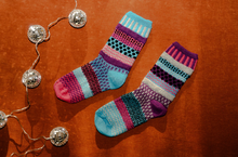 Solmate Periwinkle Crew Socks