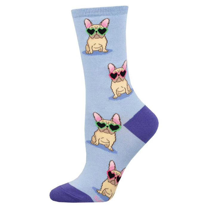 Ladies Frenchie Fashion Socks