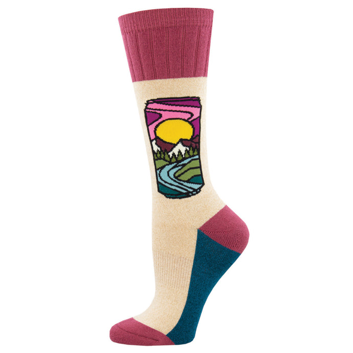 Ladies Outlands Brew With A View Socks
