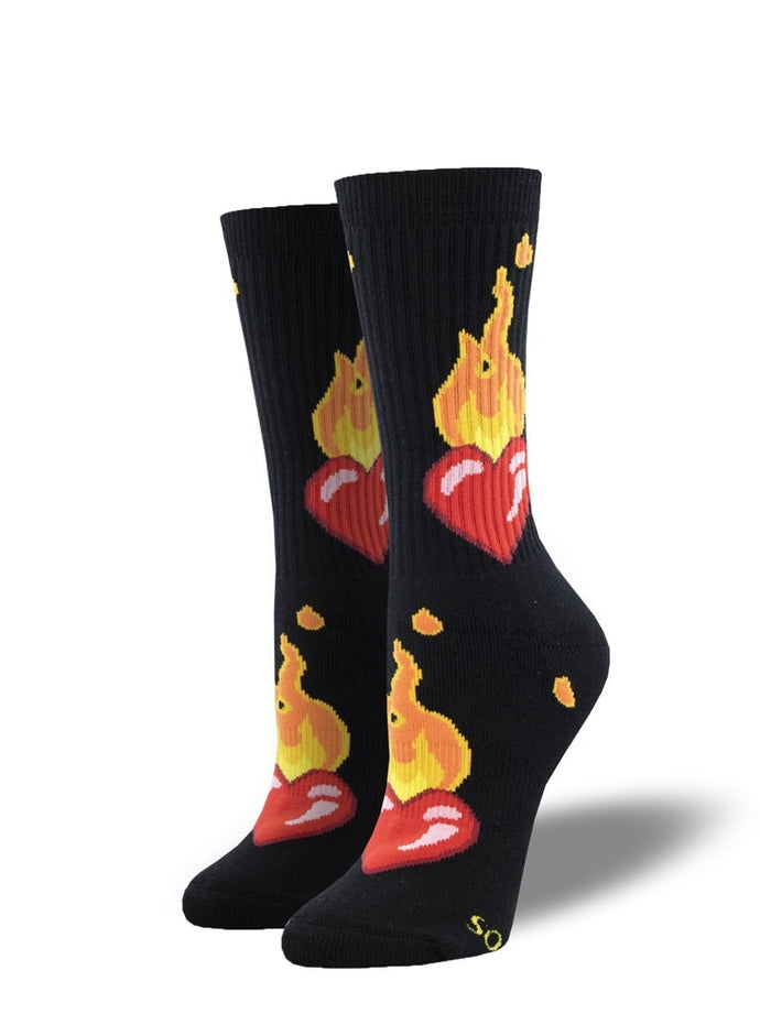 Unisex Athletic Sacred Heart Crew Socks