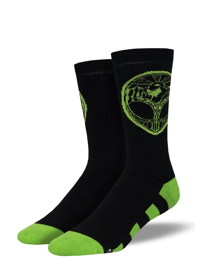 Unisex Athletic Extraterrestrial Crew Socks
