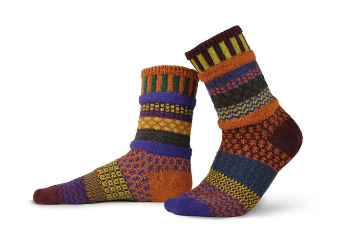 Solmate Fall Foliage Crew Socks