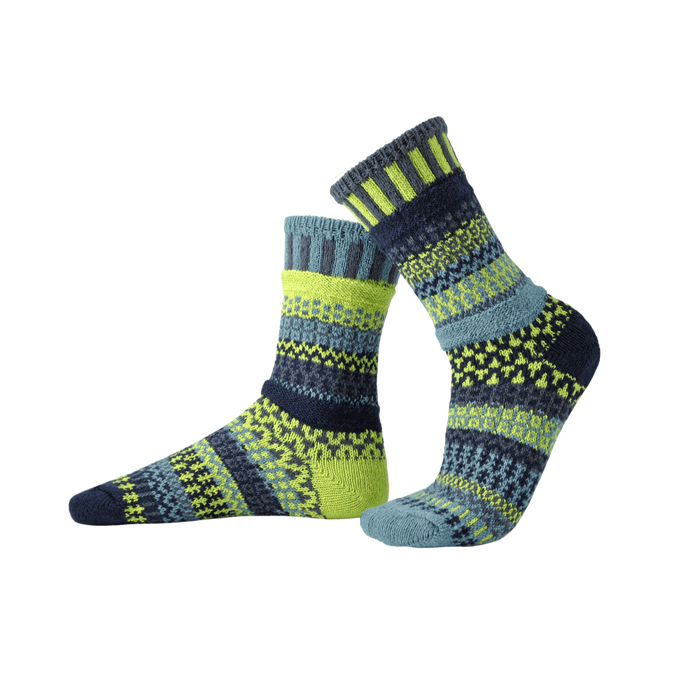 Solmate Lemongrass Crew Socks