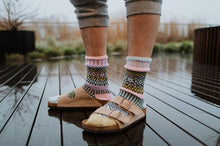 Solmate Lilac Crew Socks