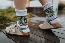 Solmate Lilac Crew Socks