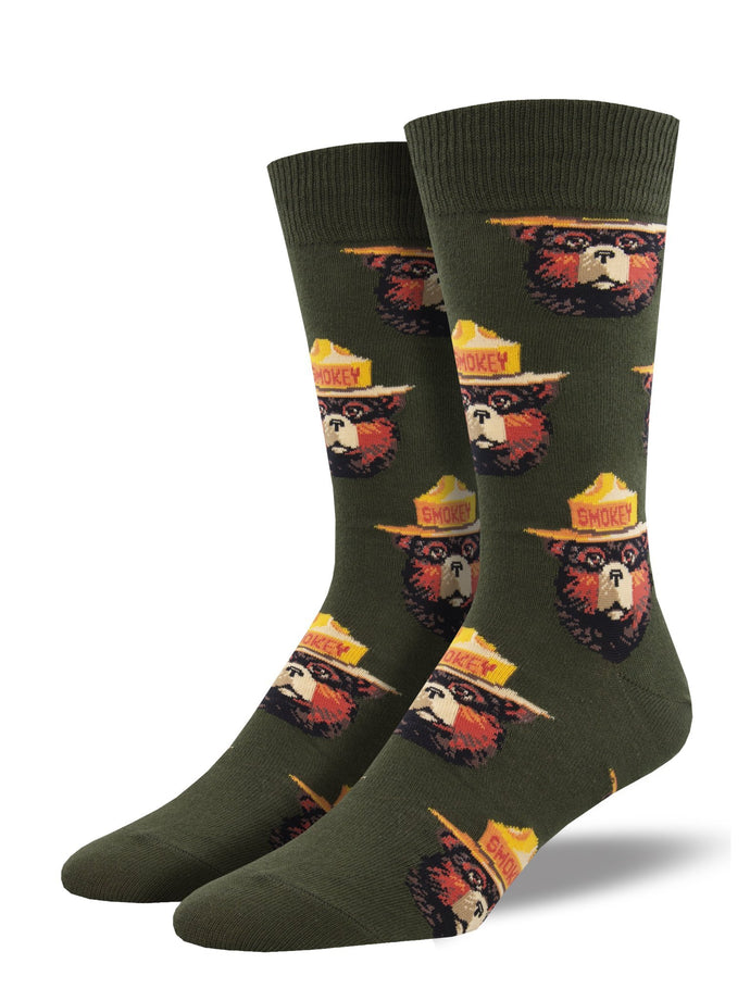 Men's Smokey Face Socks