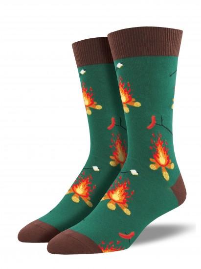 Men's Campfire Graphic Socks