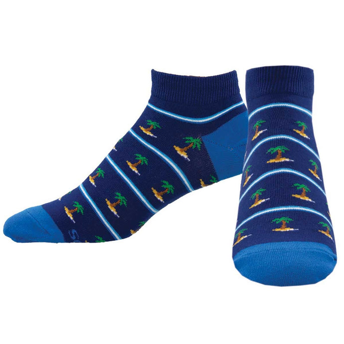 Men's Island Paradise Ped Socks