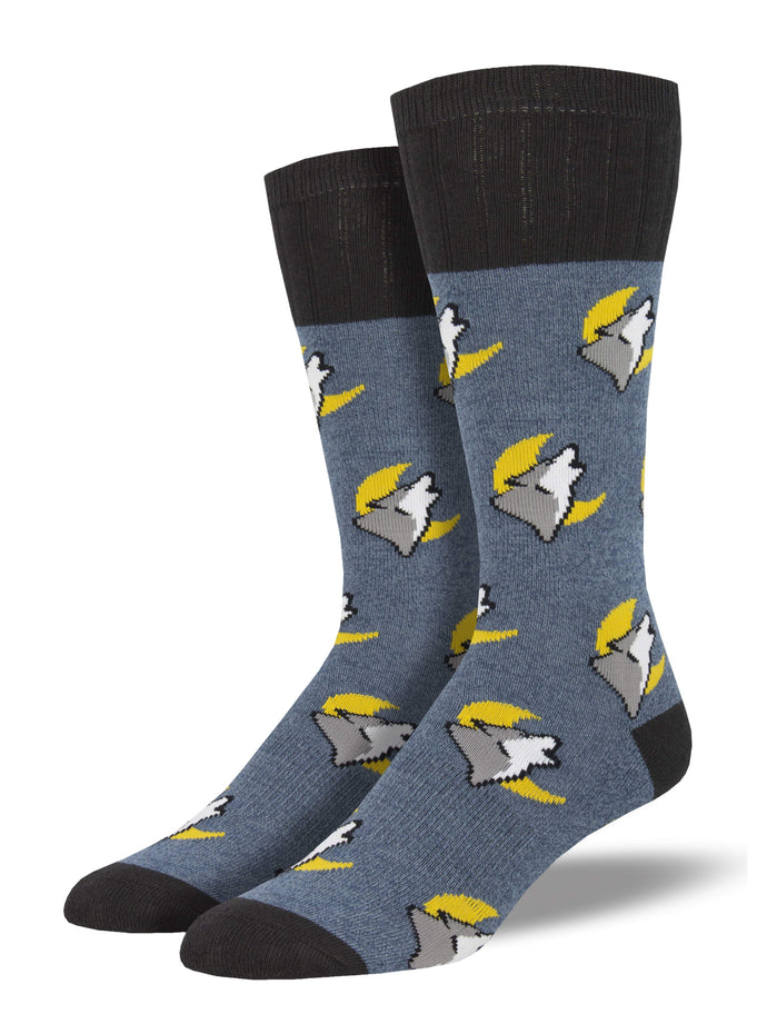 Men's Outlands Wolf Socks