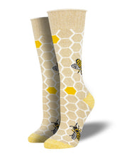 Outlands Recycled Cotton Honey Bee Socks
