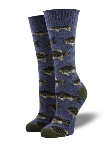 Outlands Recycled Cotton Stocked Lake Socks