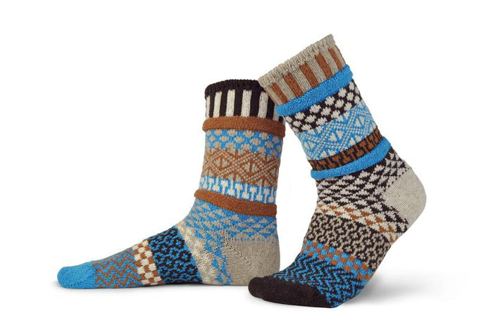 Solmate Wool Walnut Crew Socks