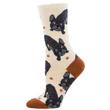 Ladies Frenchie Fellowship Socks