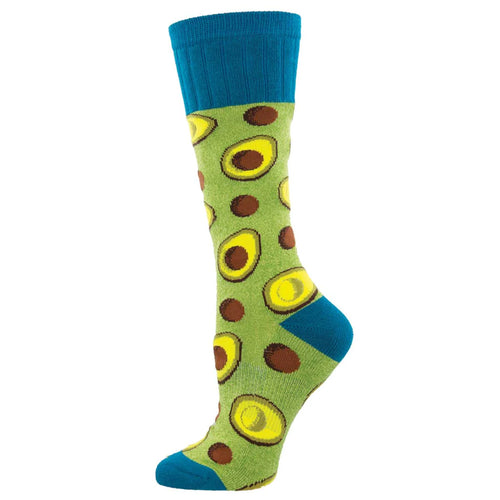 Ladies Outlands Let's Guac and Roll Socks