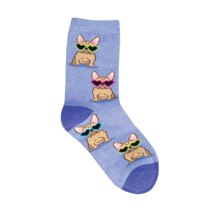 Kids' Frenchie Fashion Socks