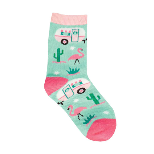 Kids' Retro Glamp Socks