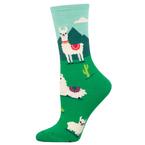 Ladies Yo Llama Socks