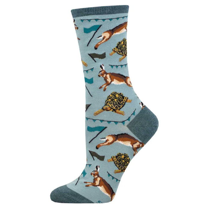 Ladies Tortoise and The Hare Socks