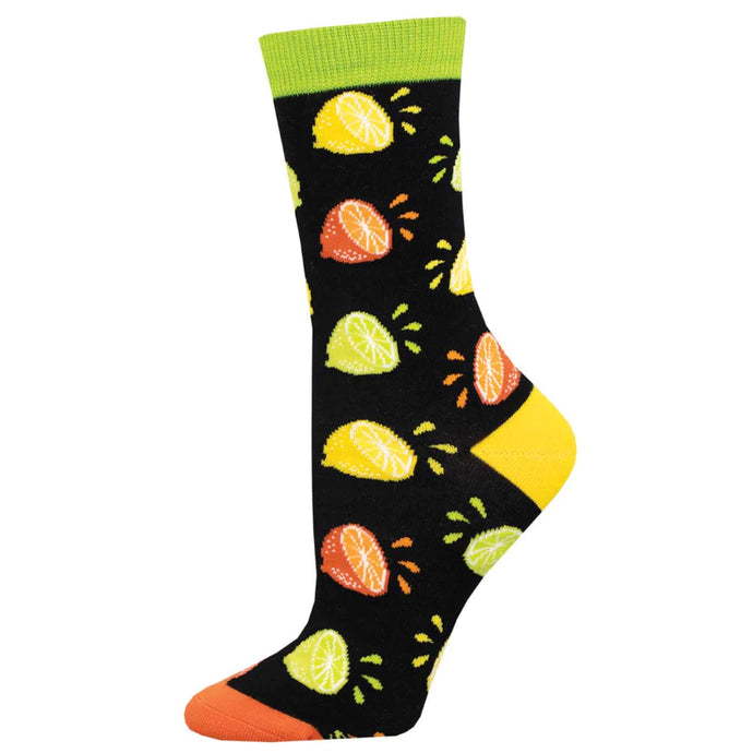 Ladies Bamboo Citrus Squeeze Socks