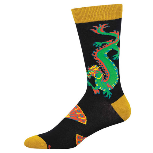 Men's Bamboo Fan The Flames Socks