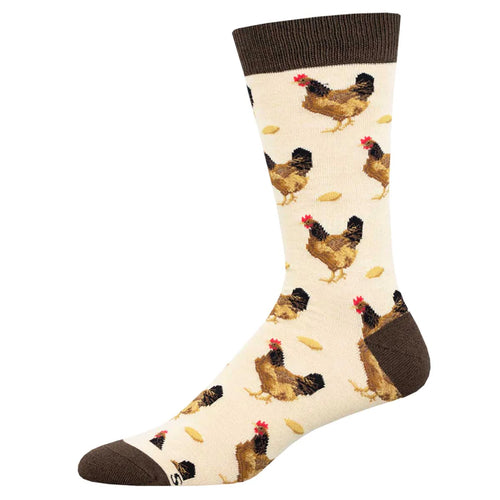 Men's Bamboo Which Came First? Socks