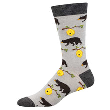 Men's Bamboo Bears and Bees Socks