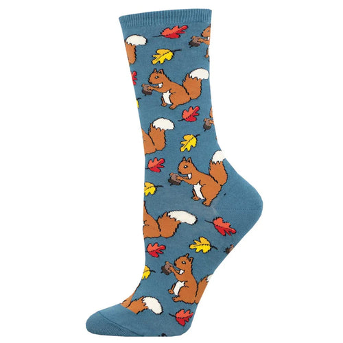 Ladies Squirrel Them Away Socks