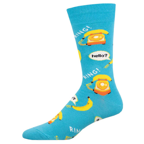 Men's Banana Phone Socks