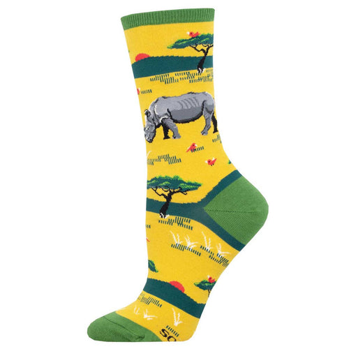 Ladies Rhinoceros Socks