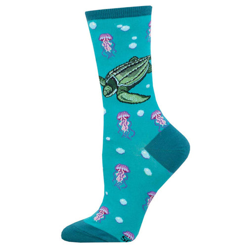 Ladies Leatherback Turtle Socks