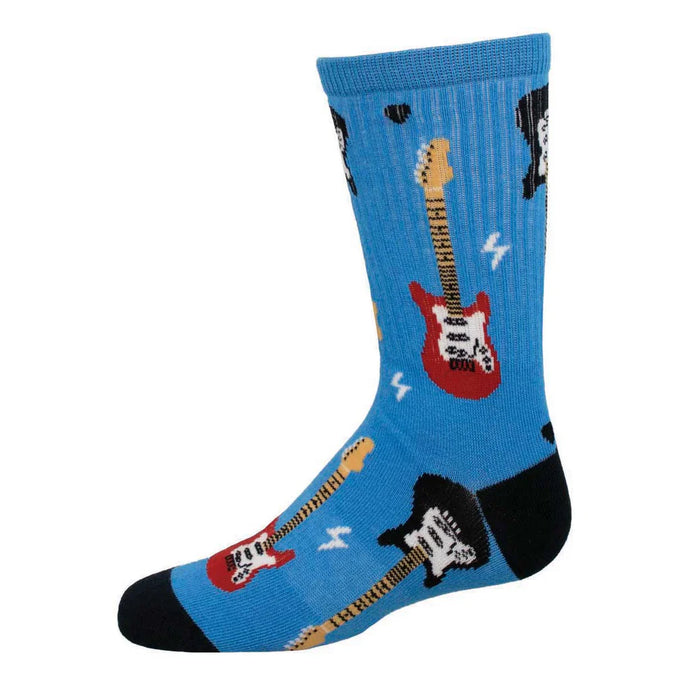 Kids' Athletic Guitar Shredder Socks