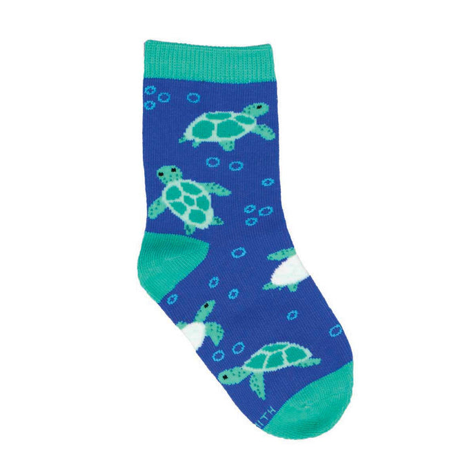 Kids' Bubbly Turtles Socks