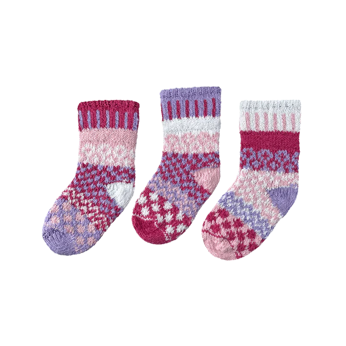 Solmate Lovebug 3 Pack Baby Socks