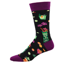 Men's Tiki Drinks Socks