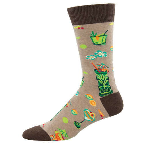 Men's Tiki Drinks Socks