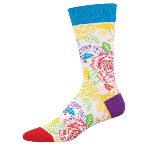 Gay Roses Socks L/XL