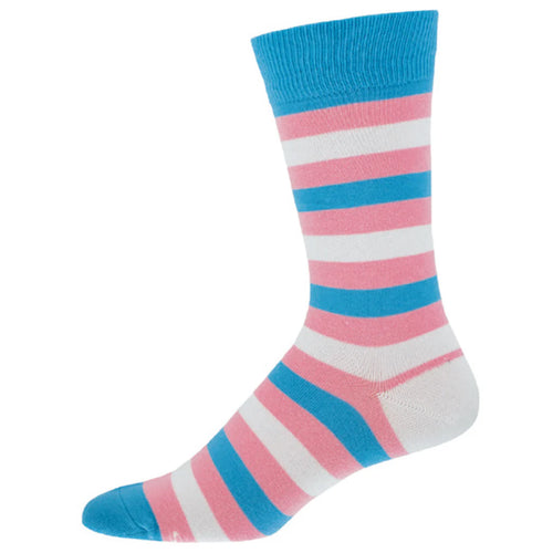 Trans Stripes Socks L/XL