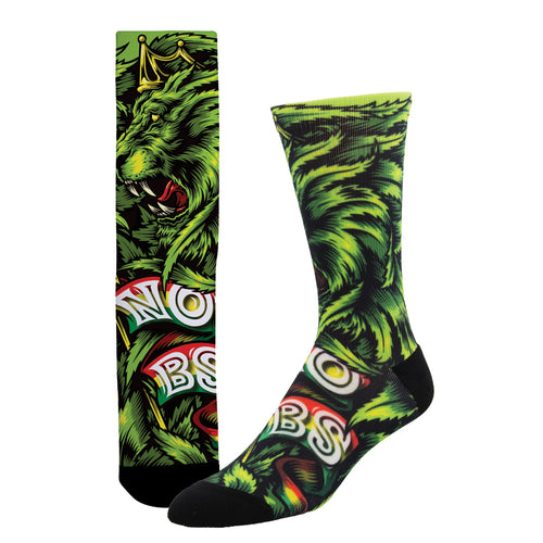 NO BS - Unisex Rasta Lion Socks