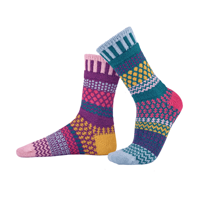 Solmate Petunia Crew Socks