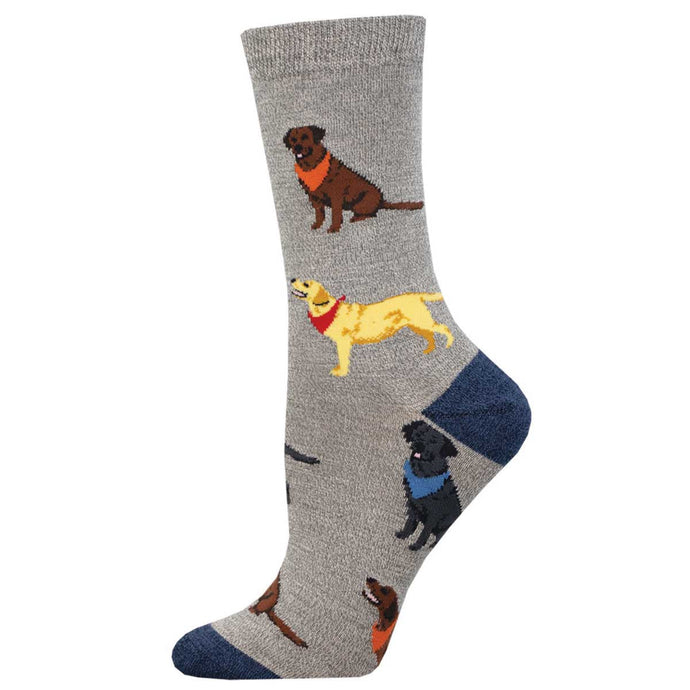 Ladies Bamboo Loving Labradors Socks