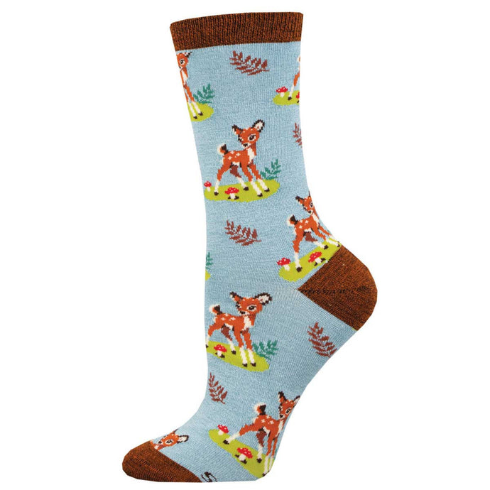 Ladies Bamboo Oh Deer, You're Cute Socks