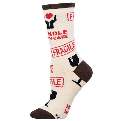 Ladies Handle With Care Socks