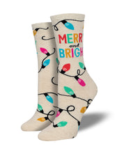 Ladies Merry and Bright Socks