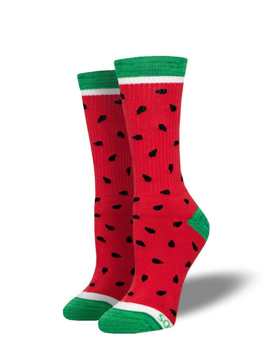 Unisex Watermelon Summer Athletic Socks