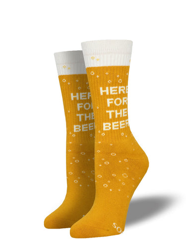 Unisex Here for the Beer Athletic Socks