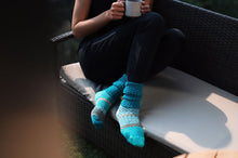 Solmate Fusion Slouch Socks - Abalone