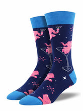 Men's Pink Elephants Socks