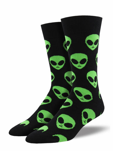 Men's We Come In Peace Graphic Socks